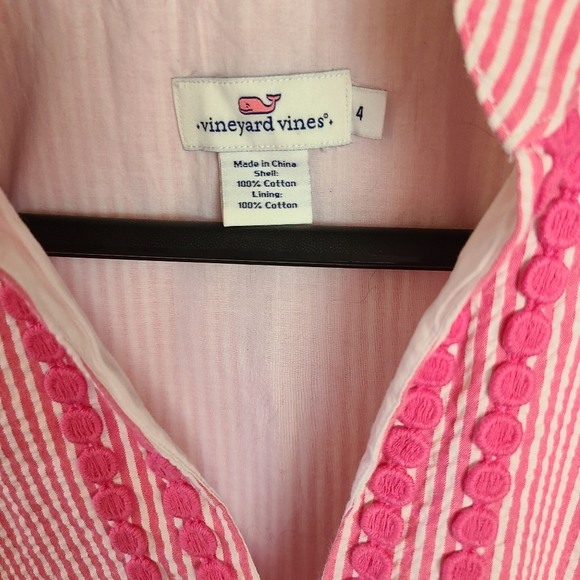 Vineyard Vines seersucker dress - Picture 3 of 4